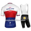 Conjunto Maillot + Culotte Corto con tirantes 2017 Quick-Step Floors Campeonato de la República Checa Mujer